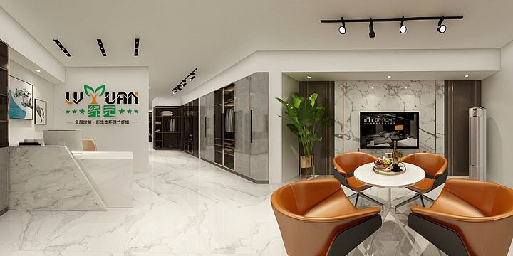 设享空间张兴文-全屋定制店面布置效果-装修设计方案