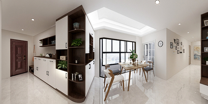 2150Mpwi-中海寰宇天下三期12栋403-装修设计方案