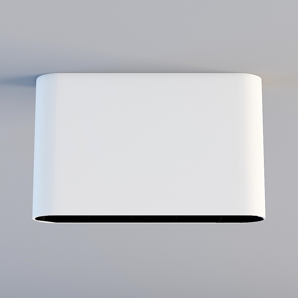 SCON森晨明装筒灯白+黑3D模型
