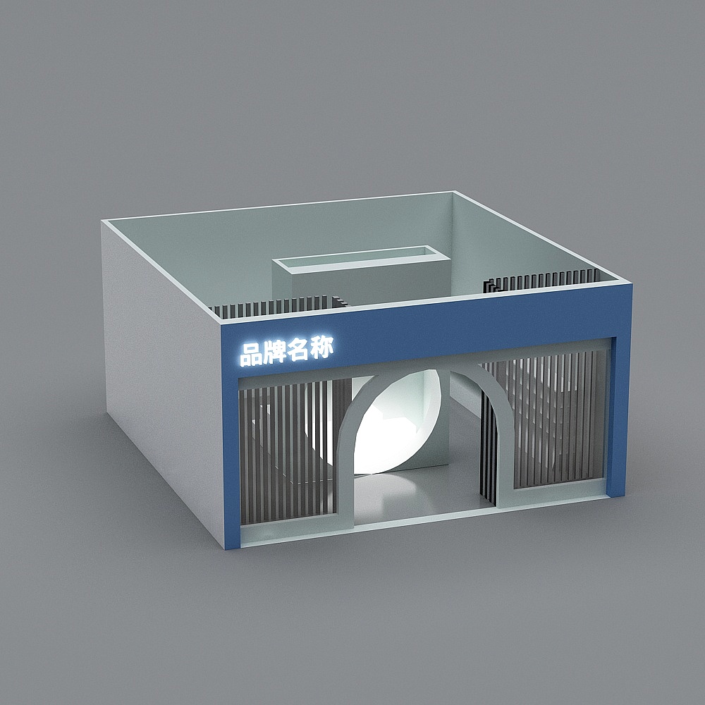门头3D模型