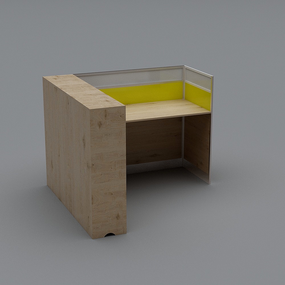 办公桌3D模型