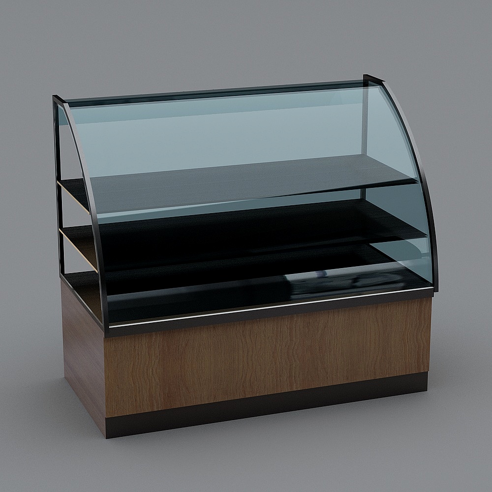 玻璃展柜3D模型