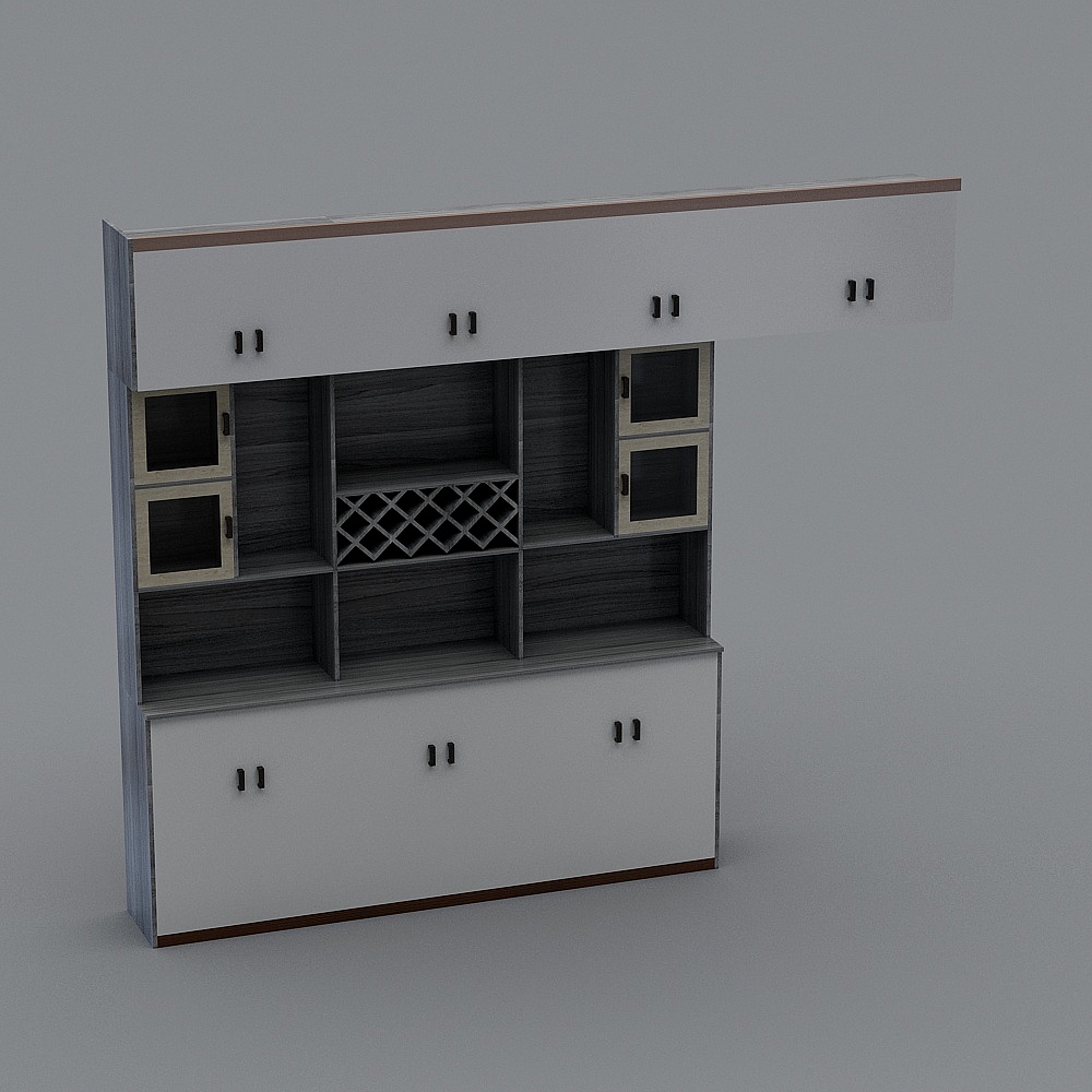 酒柜3D模型