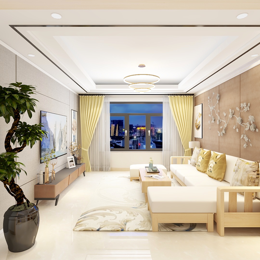 辰之曦-恒祥国际现代原木风风格-装修设计方案