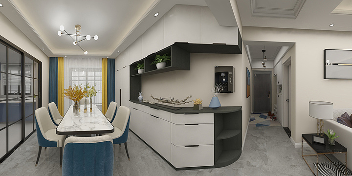 303室内设计-芙蓉新府-装修设计方案