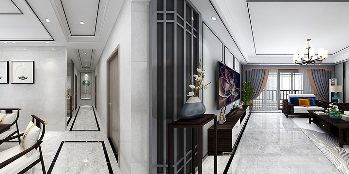 南雄海洋18038917688-江玥名门8栋1001-装修设计方案