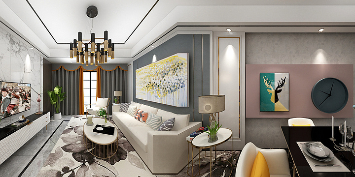 L设计W-新块1-装修设计方案