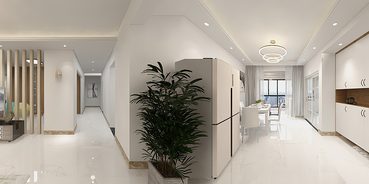 乡野设计师-李建新-倚澜苑160平米设计-装修设计方案