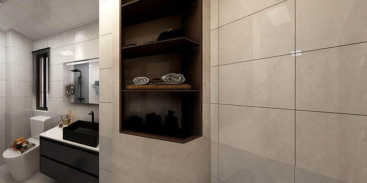 设计是空Zero-金山郡22-3-1-1张哥雅居（后现代）-装修设计方案