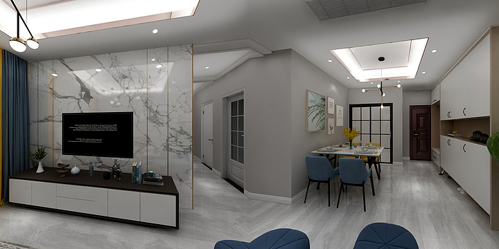 举人Designer-北大资源颐和雅郡胡总-装修设计方案