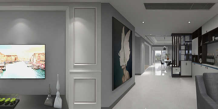 启航装饰建材有限公司-尚城华府6栋-装修设计方案