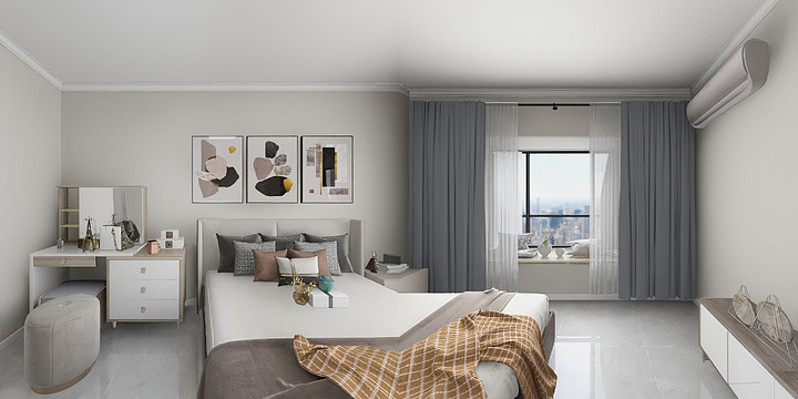 今天吃面条-孝养城现代轻奢-装修设计方案