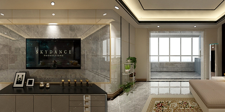 蚂蚁装饰有限公司-恒瑞顶楼-装修设计方案