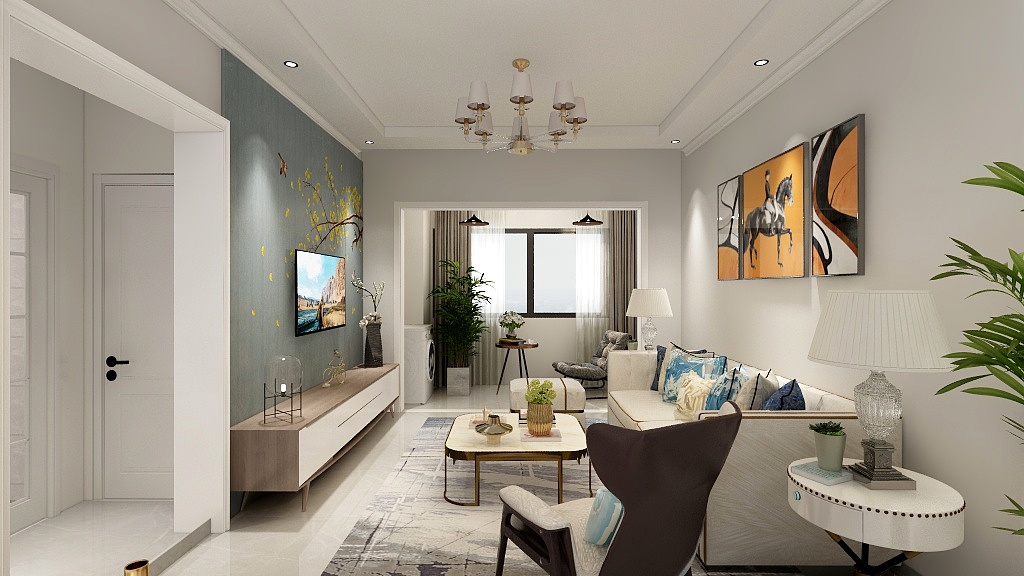 零度空间kUhN-博林1腾瑞78m2-装修设计方案