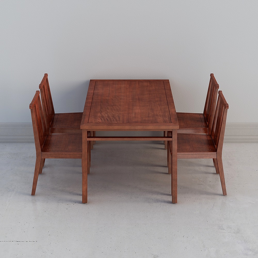 餐桌椅20143D模型