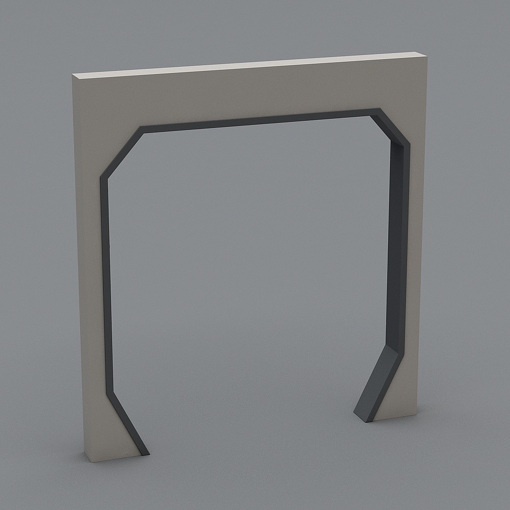 垭口3D模型