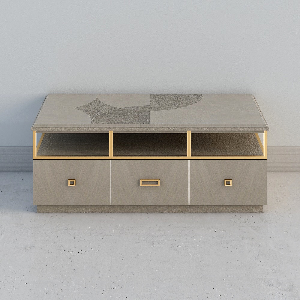 T809-022 茶几3D模型