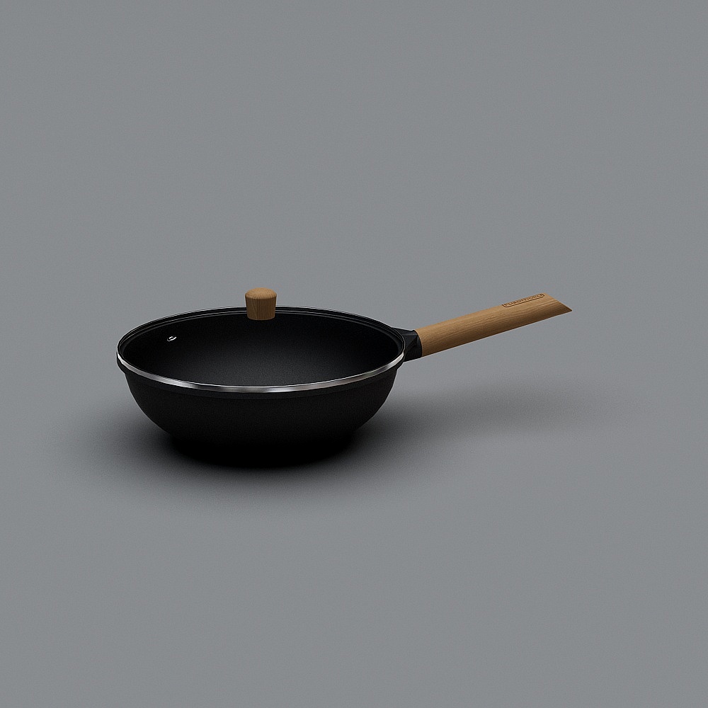 FUSOMOKU-炒锅(2)3D模型