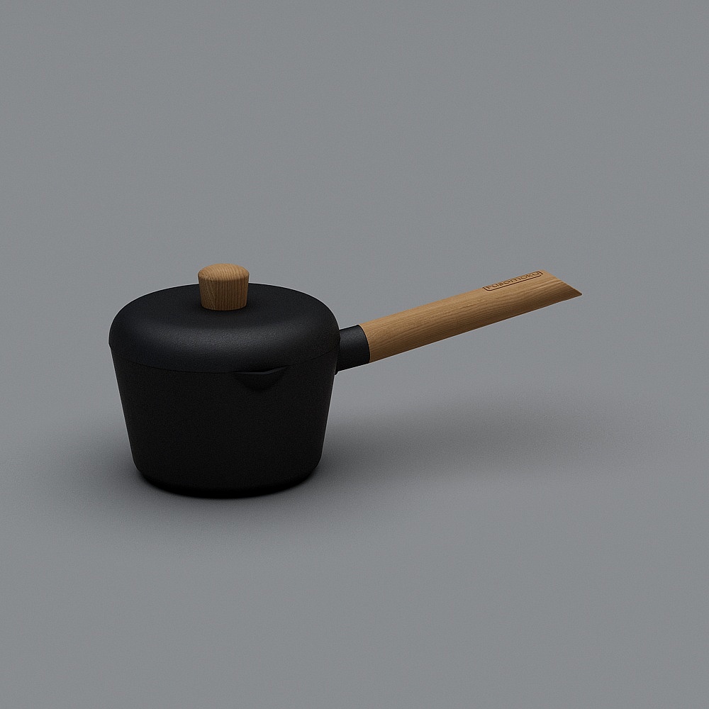FUSOMOKU-奶锅+盖3D模型