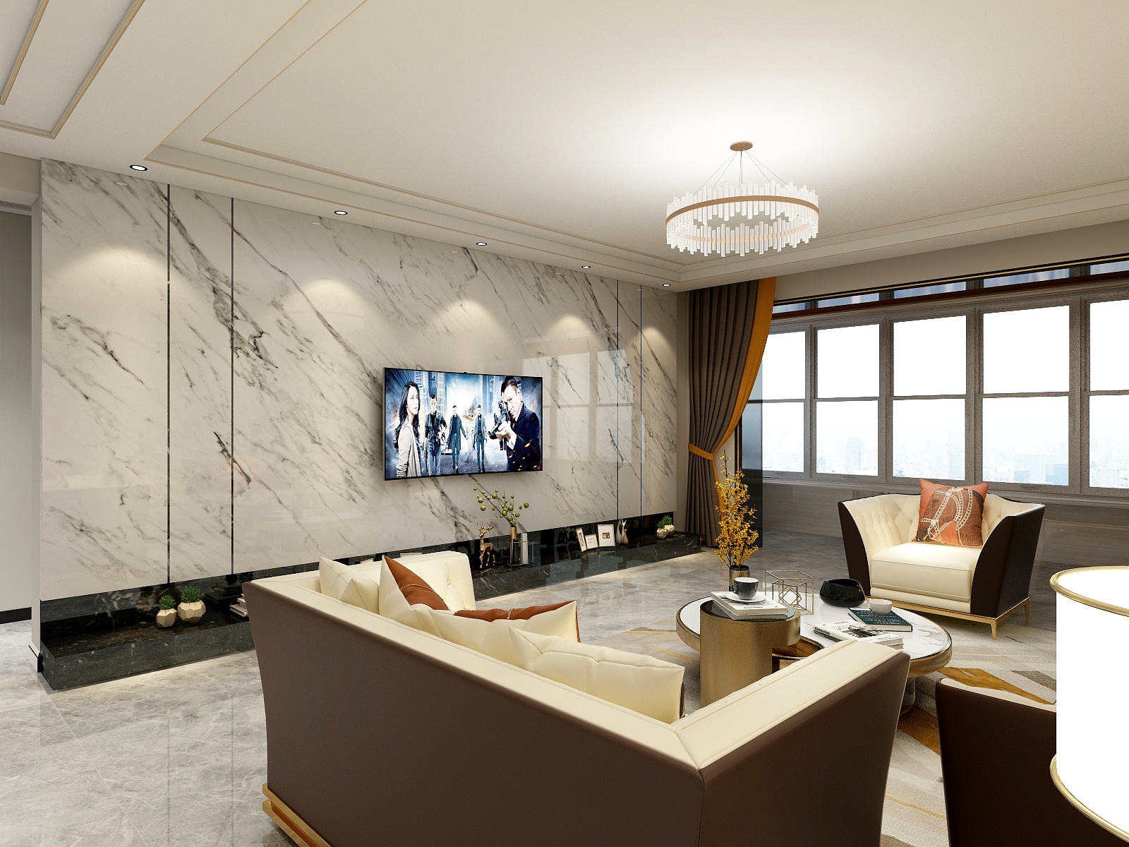 内蒙乌兰察布尼尔科达-1-天福家园145-装修设计方案