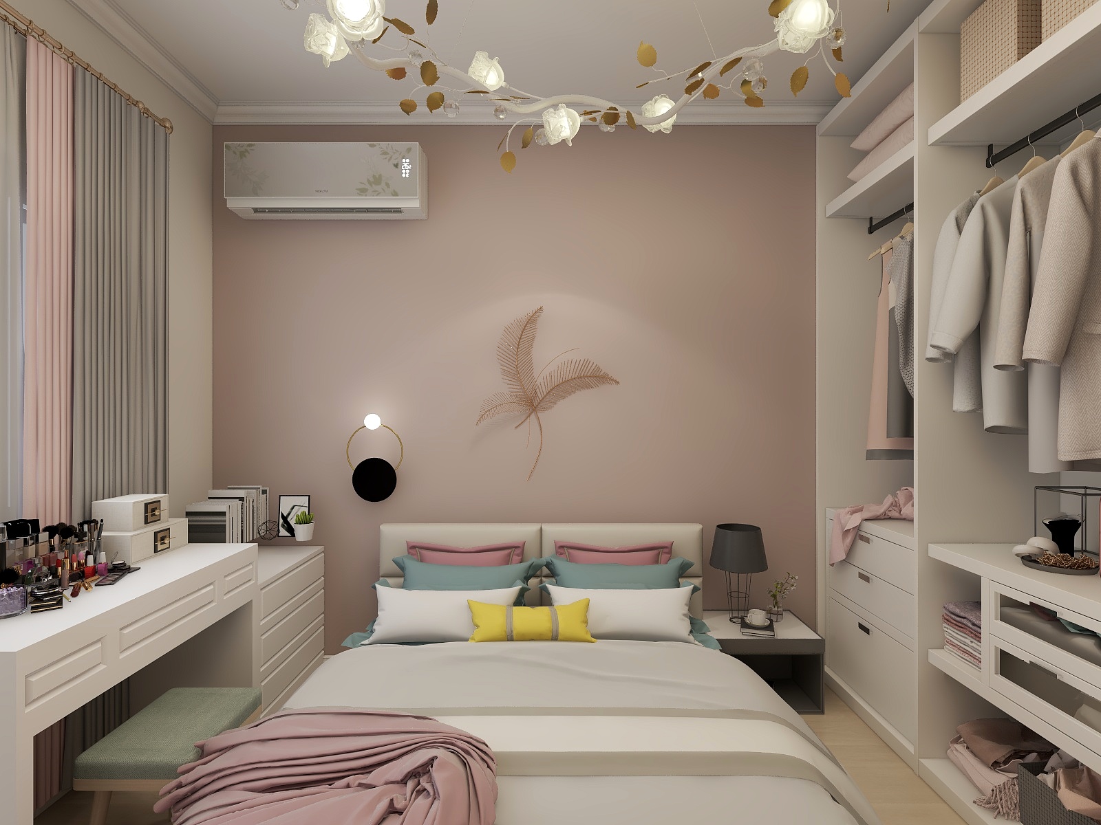 石桥-盛龙广场四号地二单元2001闫女-装修设计方案