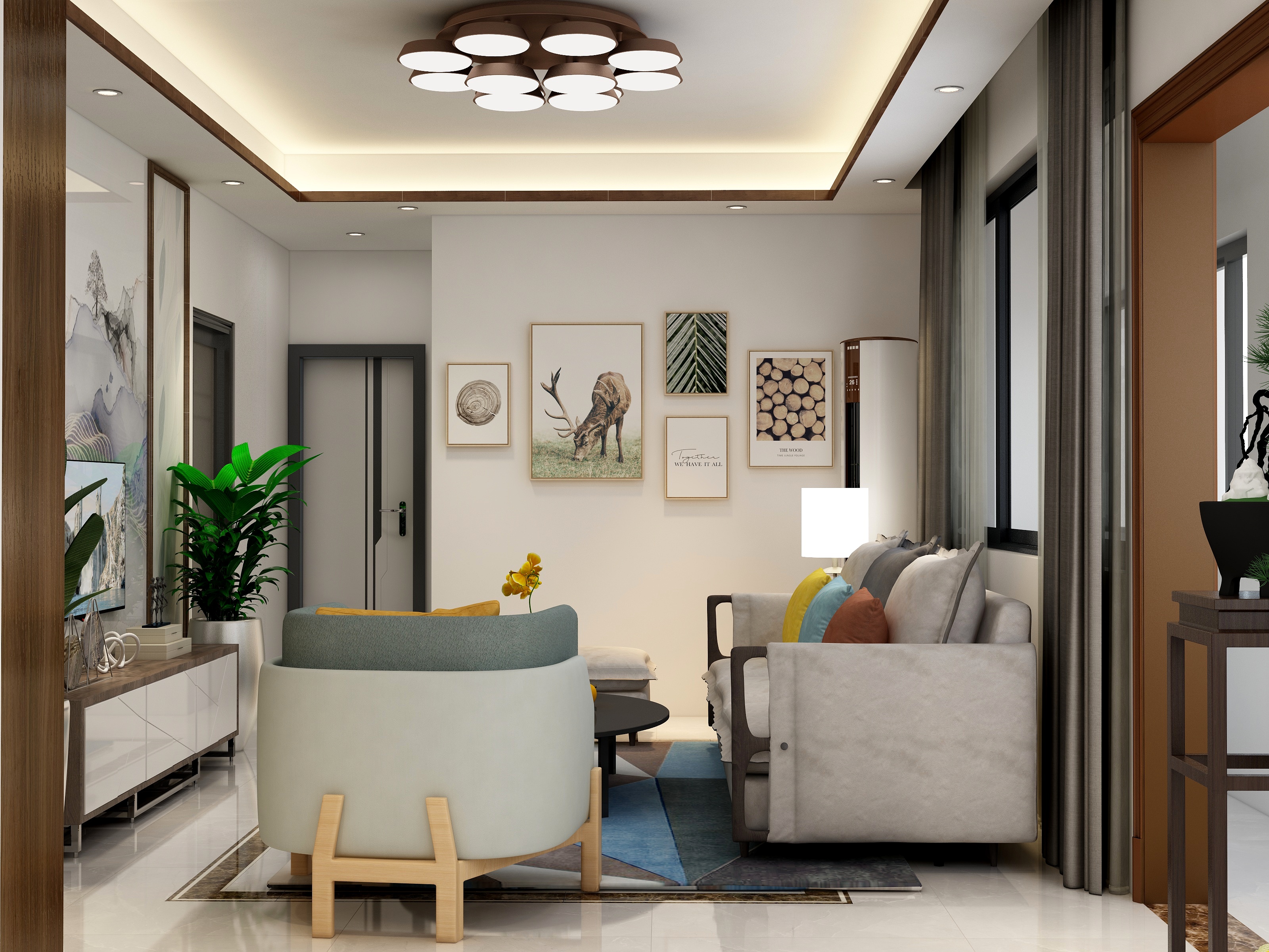 amily520-瑞和园89.50㎡-装修设计方案