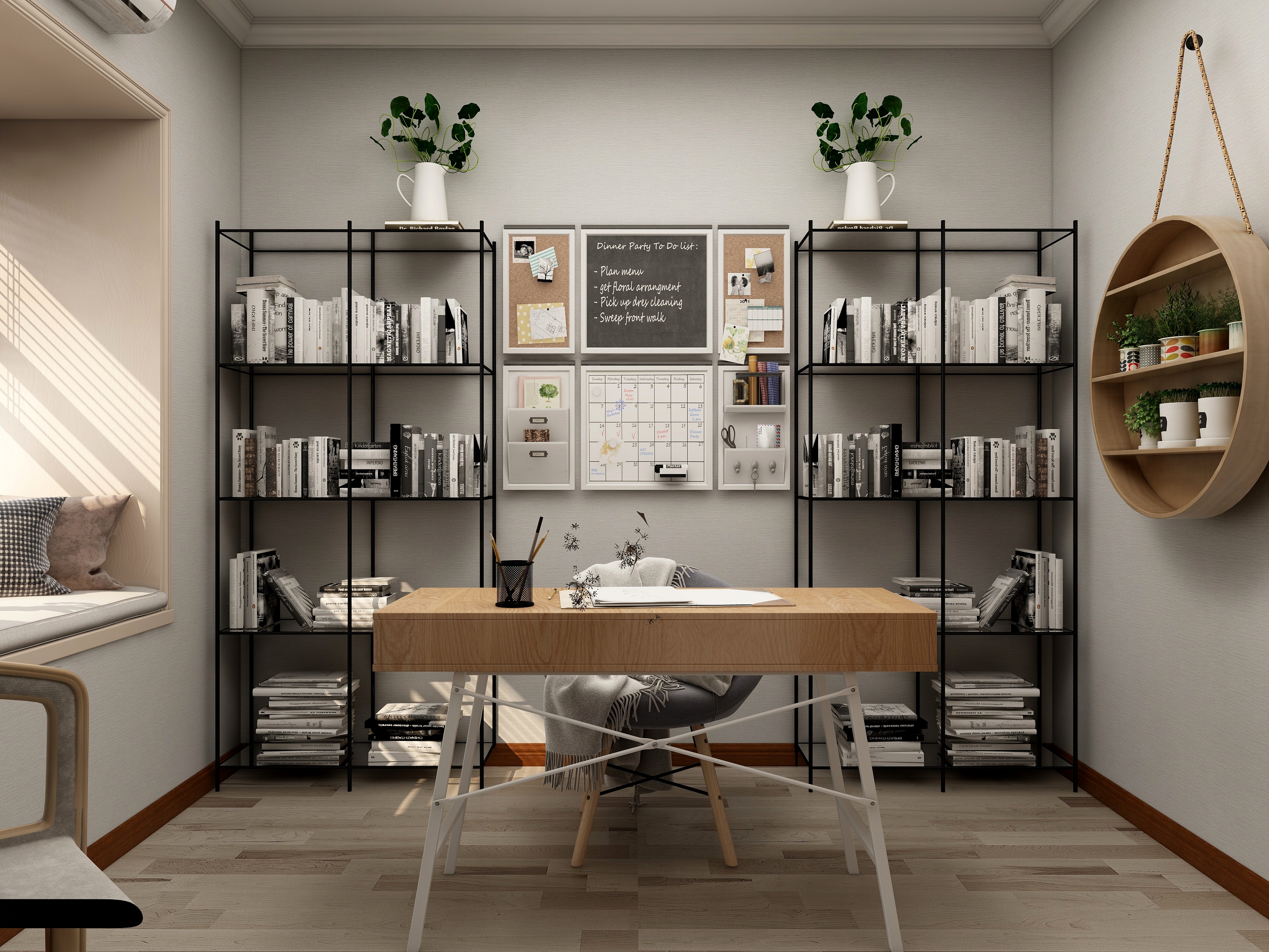 彭萍-138方新中式三居装修效果图