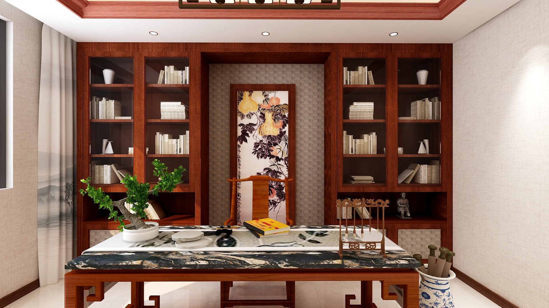 聆默-书房-副本-装修设计方案