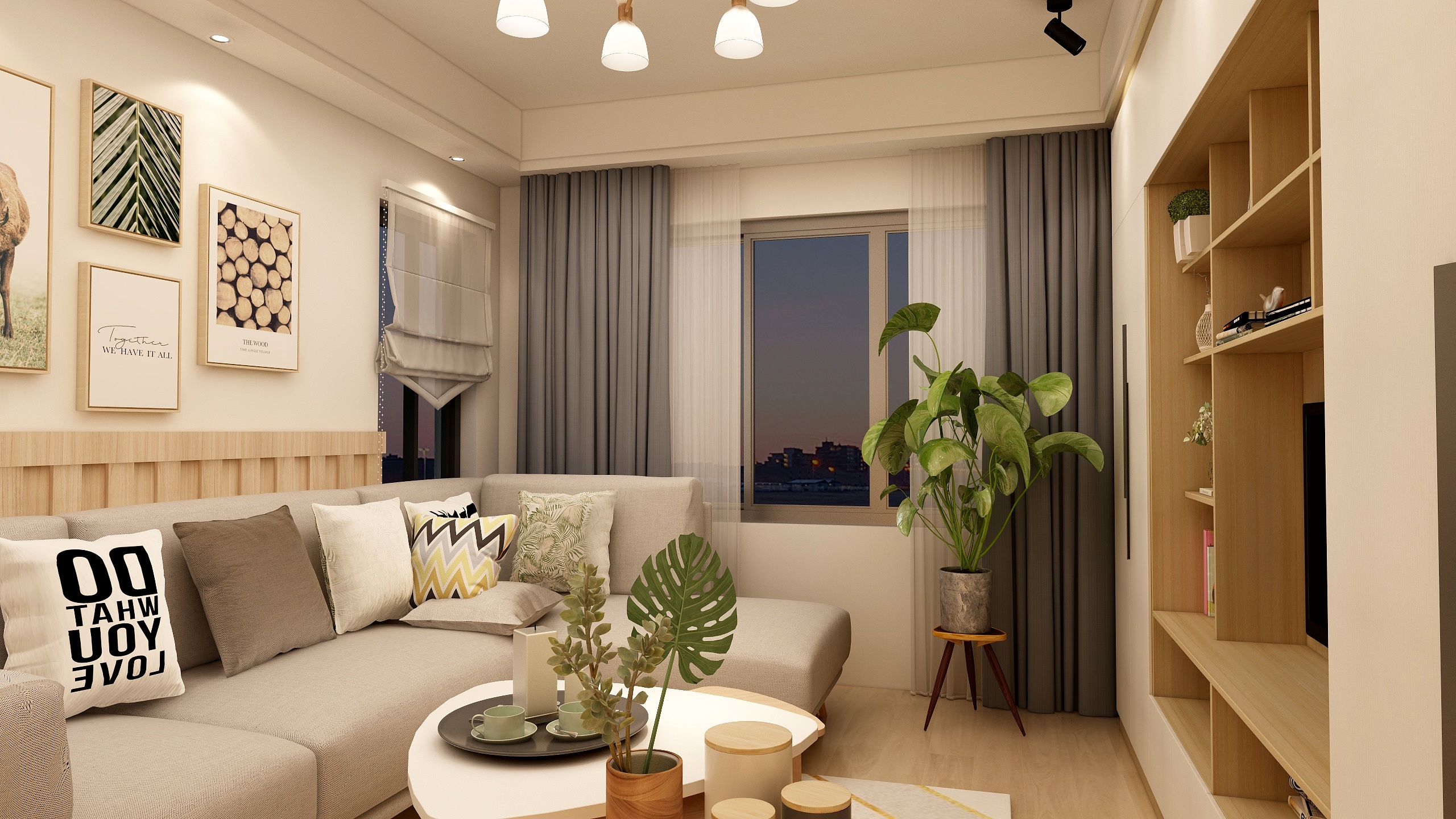 设计师刘永丽-建业花园里九号院-装修设计方案