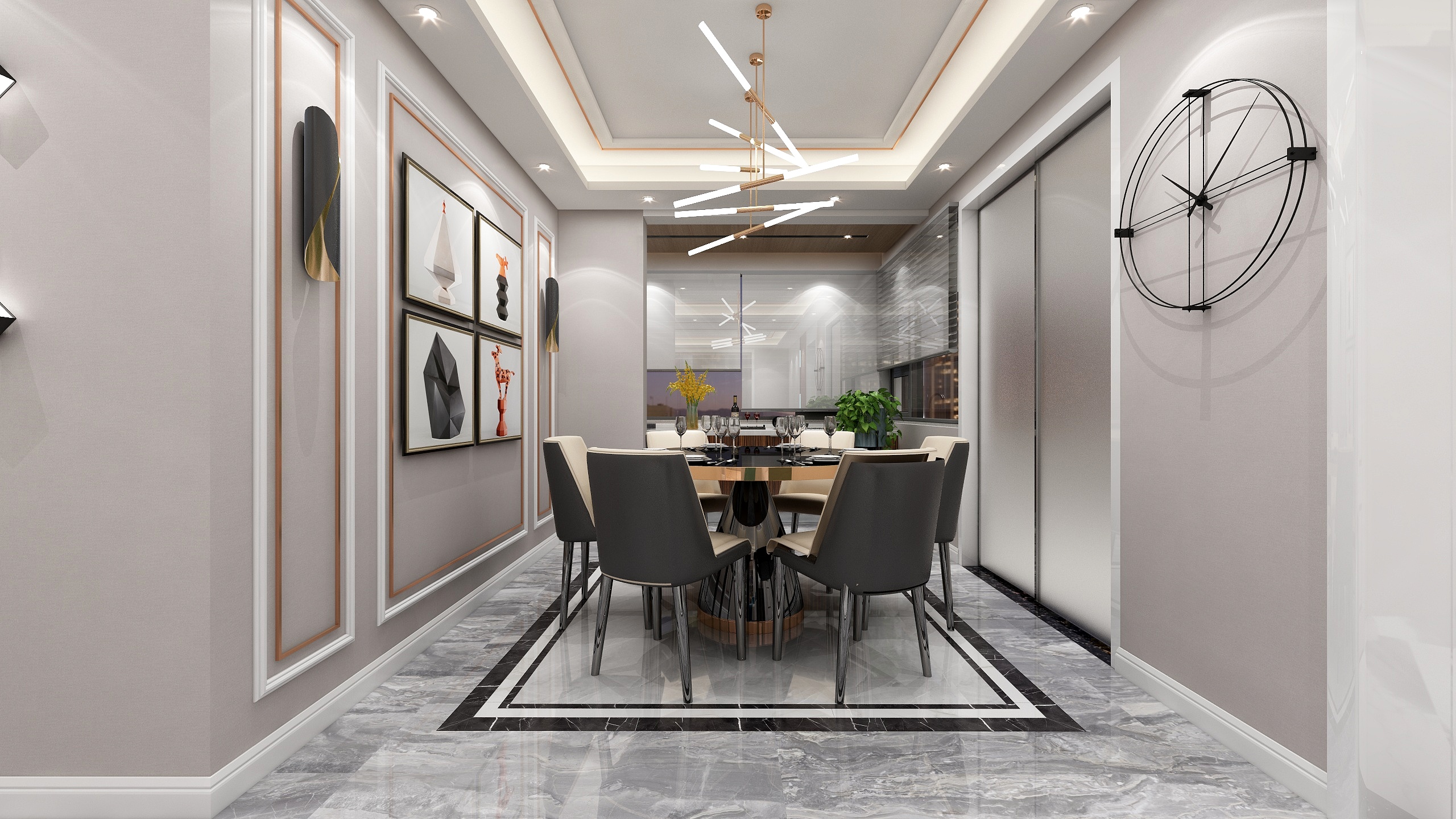 周梦杰设计--现代--装修设计方案