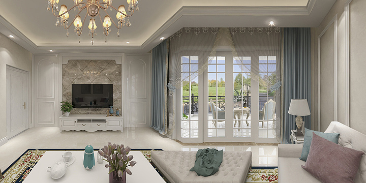 拾夏装饰-别墅简欧-副本-装修设计方案