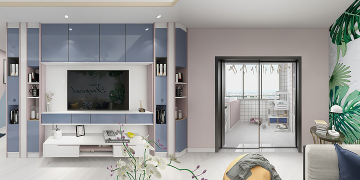 CylinderDesign-德信海德公园83.00㎡作业户型-装修设计方案