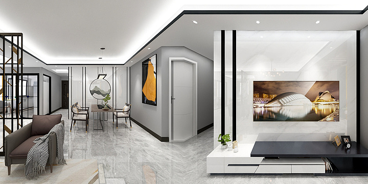 野生远-龙港时代-装修设计方案