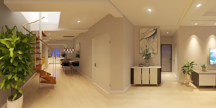 张家口建工-祥泰园13-1-601-装修设计方案