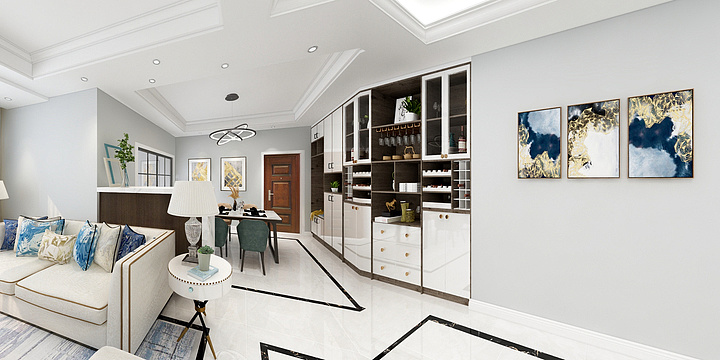 名远装饰设计师-御景B07#703-装修设计方案