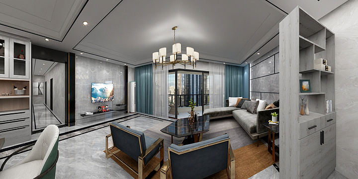 LJQ设计-筠州二区华哥雅居-装修设计方案