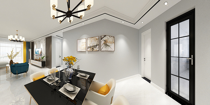 苏工装饰高-天展明珠港6-301-装修设计方案