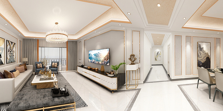 微光C-财富世家3栋705柯小姐-装修设计方案