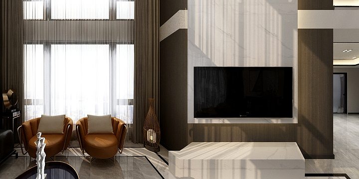 殷盼盼丨室內設計-沭城天下复试-装修设计方案