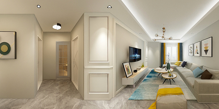 请叫我狼先森-三隆熙湖枫景-装修设计方案