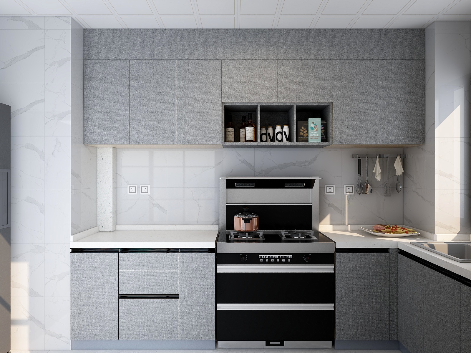 余莉设计-金玫瑰庄园5#东单元5东-装修设计方案