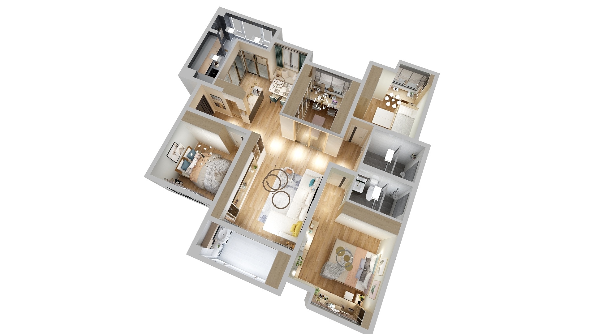 设计师苏杭-太和紫金城-装修设计方案