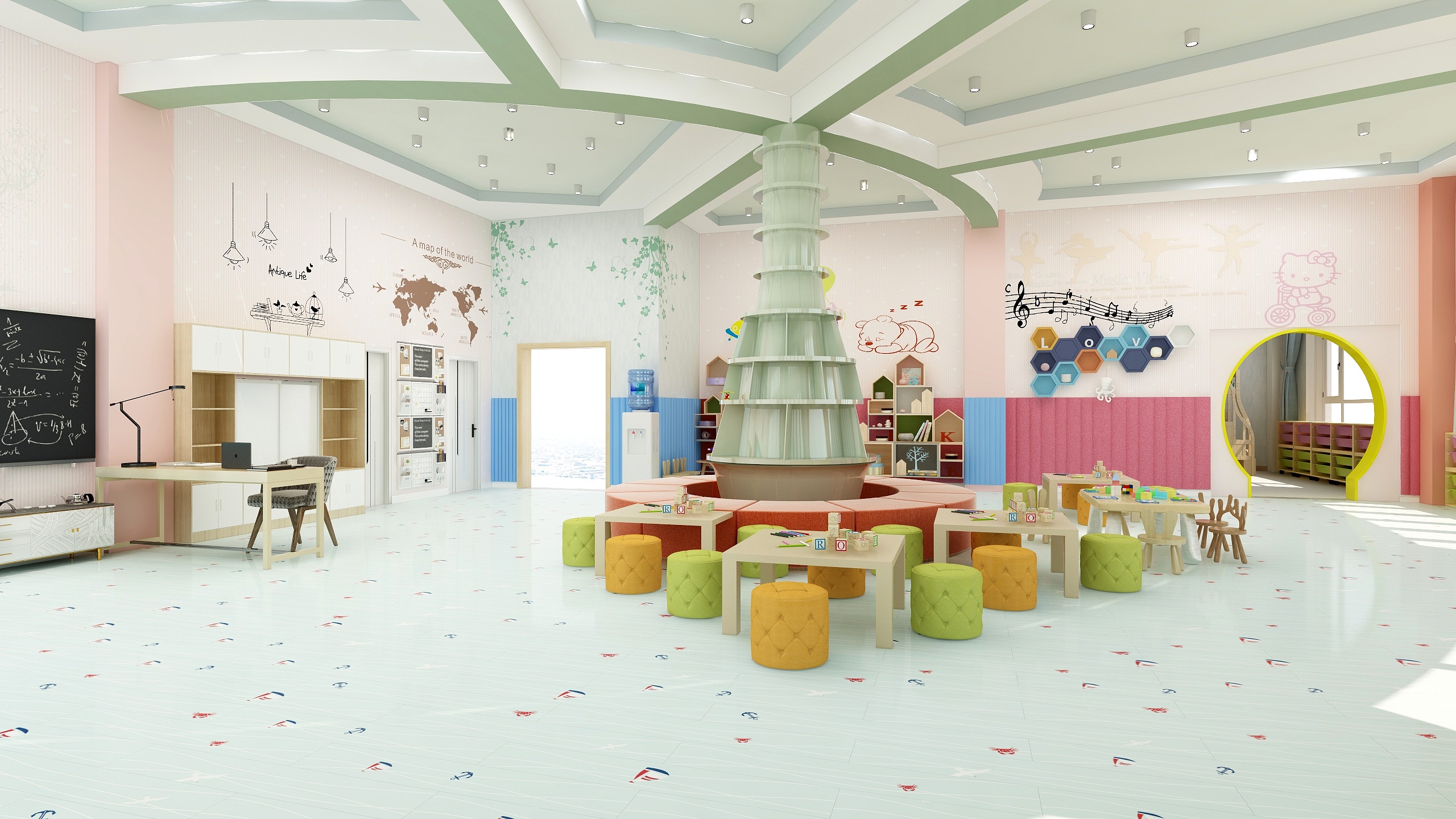 赵东宇-幼儿园：13500461366-装修设计方案