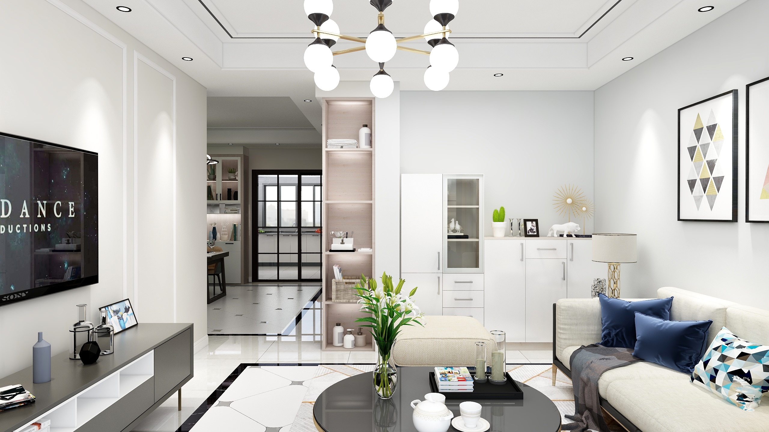 湖州青云装饰设计-馨河苑-装修设计方案