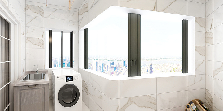 178****5820YWSg-德信海德公园83.00㎡A2’3室2厅1卫1厨-装修设计方案