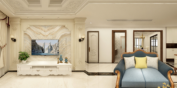 Roadrun-美式风格-装修设计方案