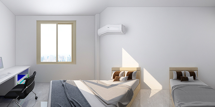 逍遥8585-宿舍-装修设计方案