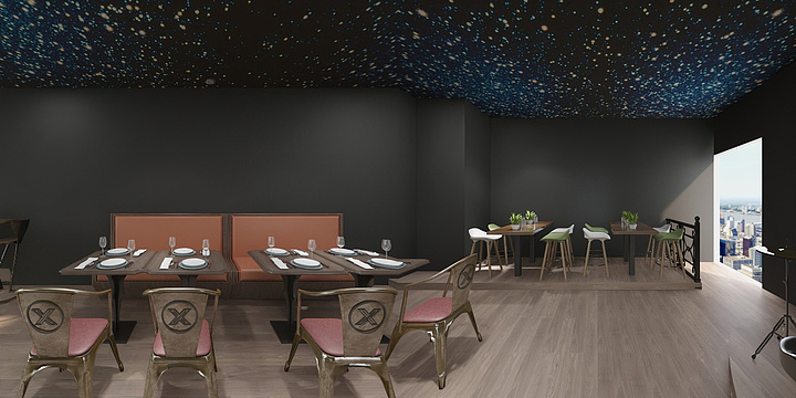 蝴蝶专业设计-凤铃酒吧-装修设计方案