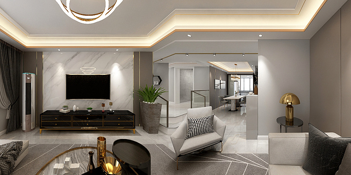 淮安徐胜利全案设计-服装店美女-装修设计方案