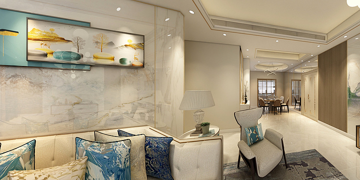 钟东霖13710414967-美的绿城·凤起兰庭16栋144方-装修设计方案